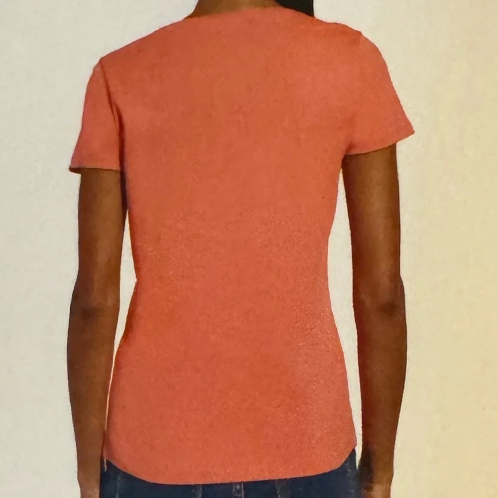 DKNY Short Sleeve Tee Solid Super Soft Comfy Cott… - image 2